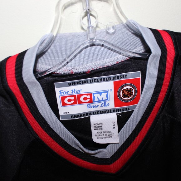 NWT❤️rare vintage 2003 Buffalo Sabres CCM NHL women's black jersey Made in Korea - Picture 2 of 12